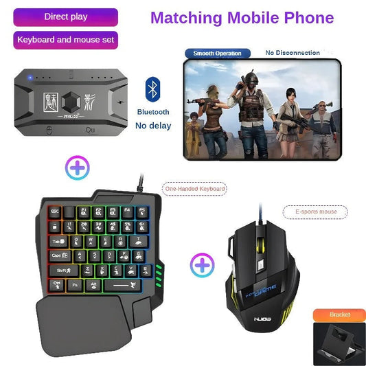 Wireless Gaming Keyboard Mouse Bluetooth Adapter - Pexav