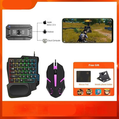 Wireless Gaming Keyboard Mouse Bluetooth Adapter