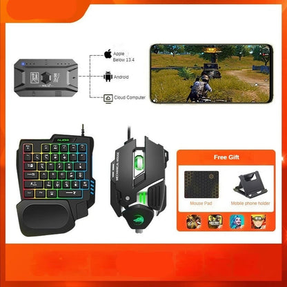 Wireless Gaming Keyboard Mouse Bluetooth Adapter
