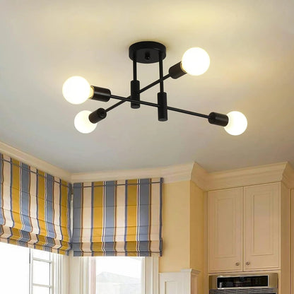 Modern Nordic Multiple Blubs Ceiling Light