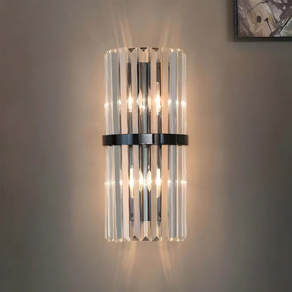 Sleek Silver Metal Designer Wall Lamp - Pexav