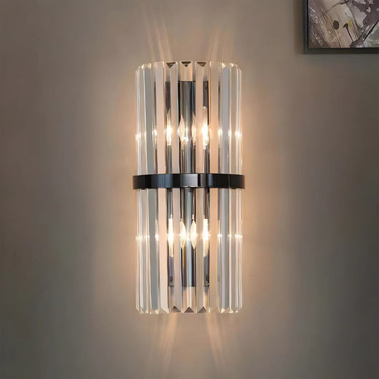 Sleek Silver Metal Designer Wall Lamp - Pexav