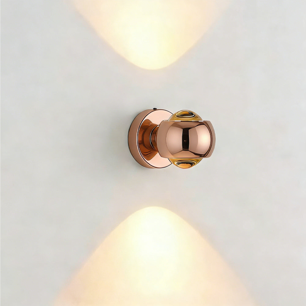 Modern 350° Rotating LED Wall Light - Adjustable Minimalist Wall Lamp for Indoor and Outdoor Use 10