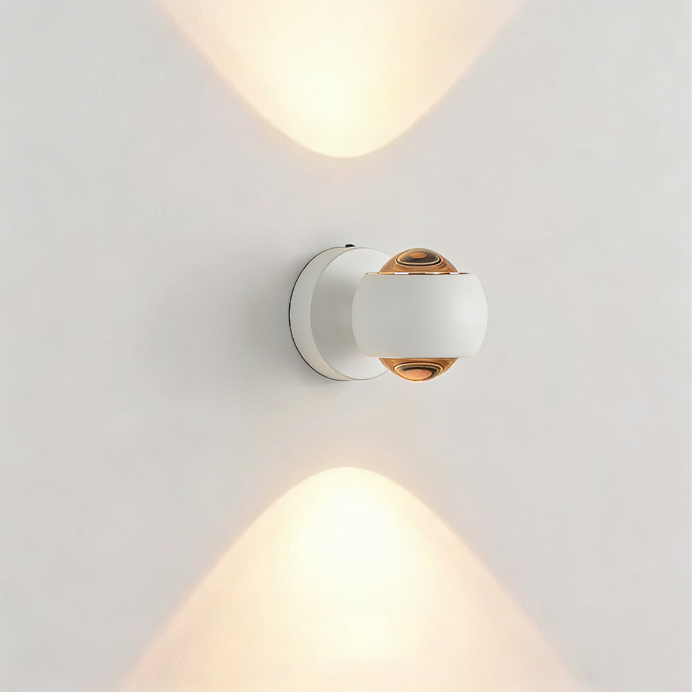 Modern 350° Rotating LED Wall Light - Adjustable Minimalist Wall Lamp for Indoor and Outdoor Use 11
