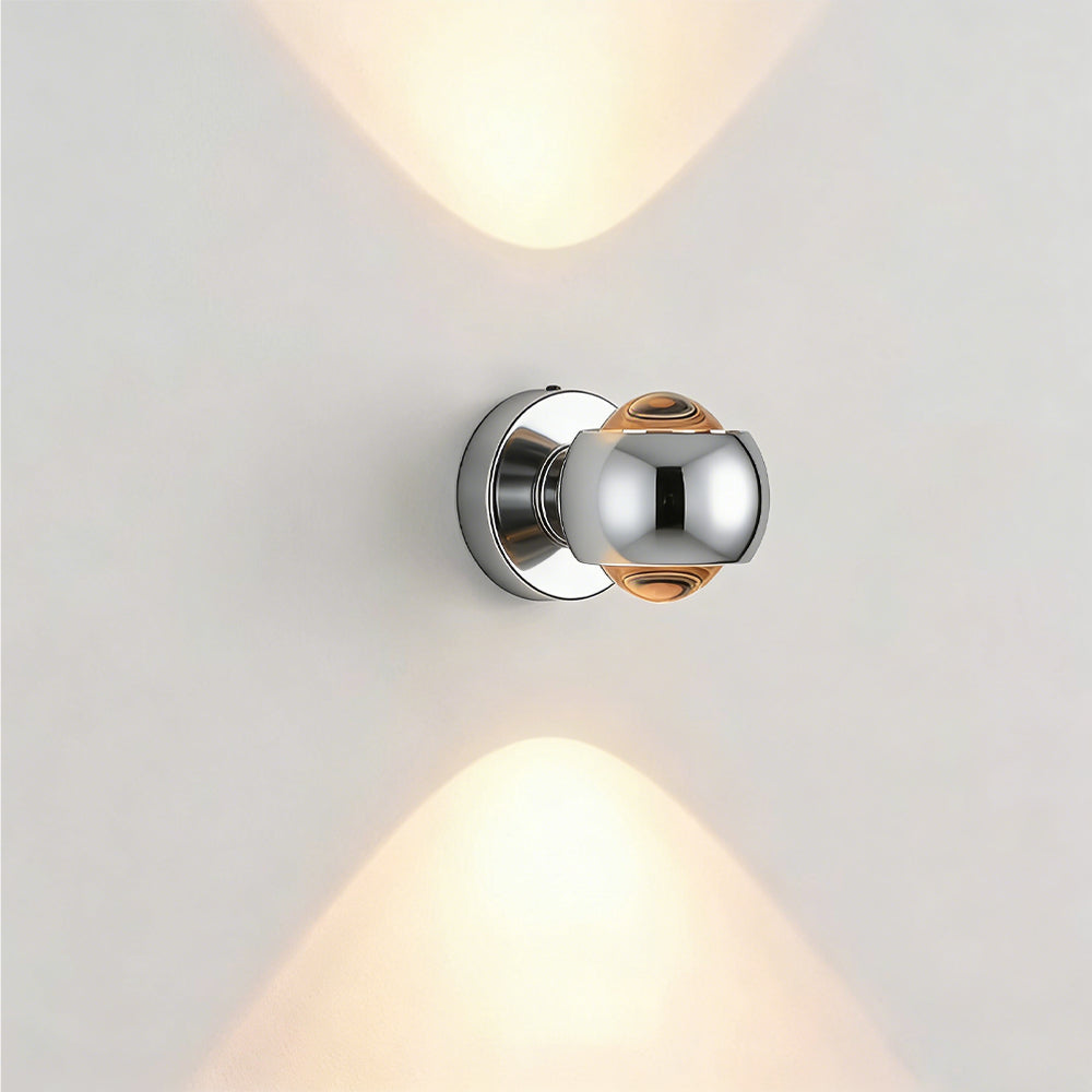 Modern 350° Rotating LED Wall Light - Adjustable Minimalist Wall Lamp for Indoor and Outdoor Use 12