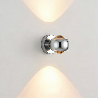 Modern 350° Rotating LED Wall Light - Adjustable Minimalist Wall Lamp for Indoor and Outdoor Use 12