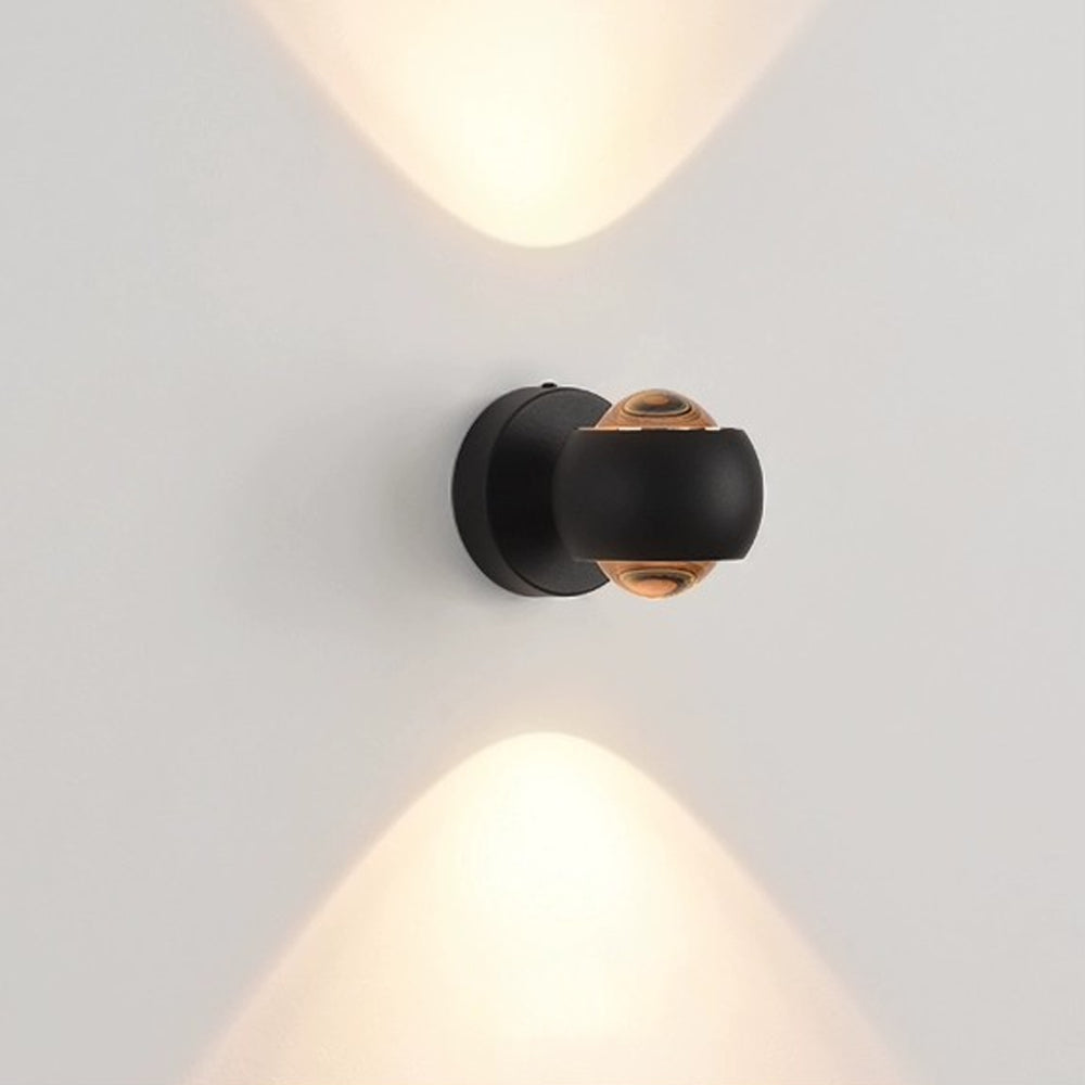 Modern 350° Rotating LED Wall Light - Adjustable Minimalist Wall Lamp for Indoor and Outdoor Use 9