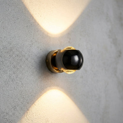 Stylish Glass Wall Sconce - Pexav
