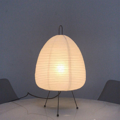 Traditional Asian Style Table Light Lamp - Pexav