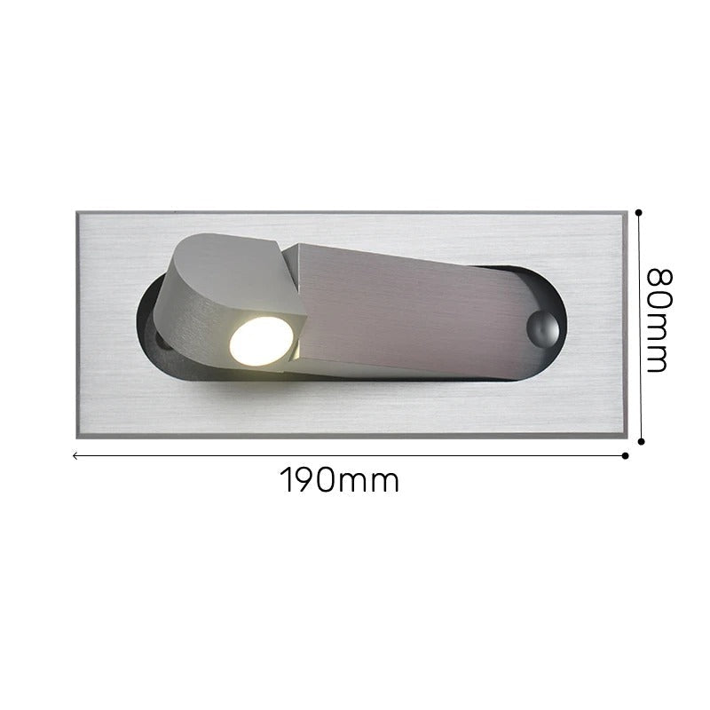 Modern LED Adjustable Wall Light for Bedroom Reading