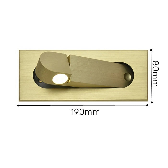 Modern LED Adjustable Wall Light for Bedroom Reading