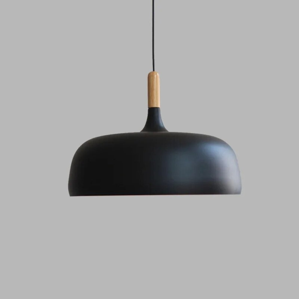 Modern LED Chandelier Light – Elegant Iron and Wood Design for Dining Room and Living Space, Energy Efficient Illumination 1