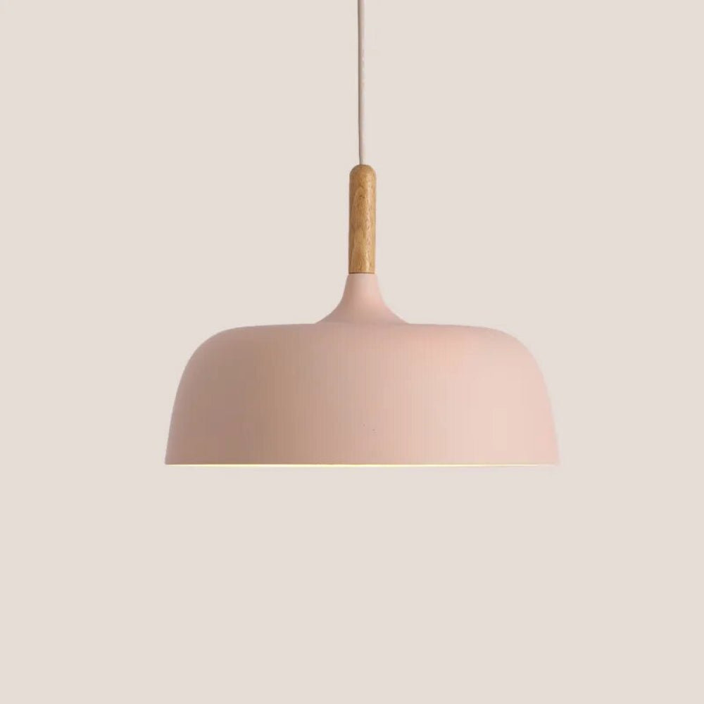 Modern LED Chandelier Light – Elegant Iron and Wood Design for Dining Room and Living Space, Energy Efficient Illumination 3