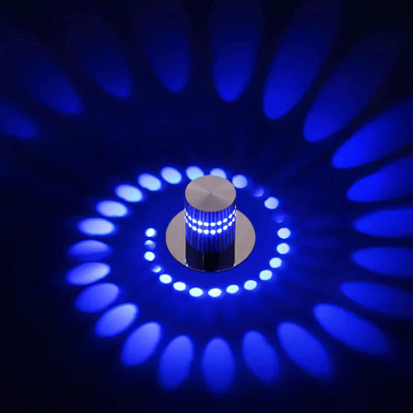 Modern LED Color-Changing Wall Light Fixture for Hallways and Corridors - Smart Remote Control, Energy-Efficient Design 1