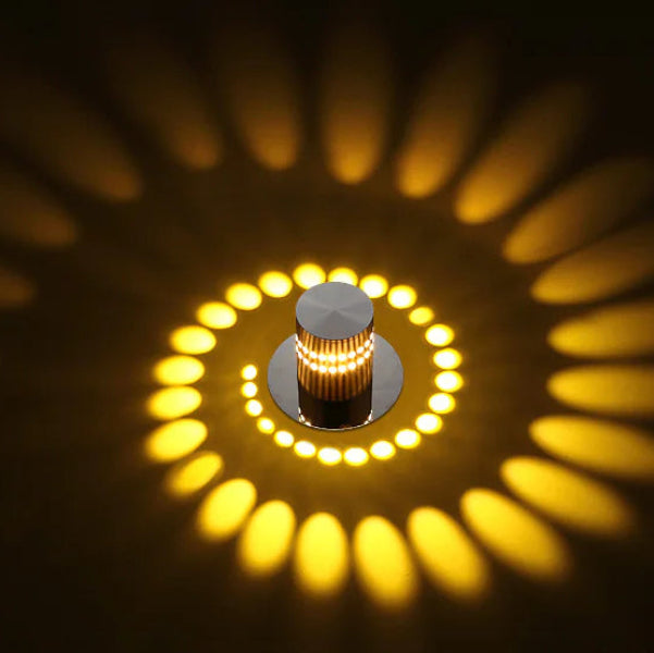 Modern LED Color-Changing Wall Light Fixture for Hallways and Corridors - Smart Remote Control, Energy-Efficient Design 7