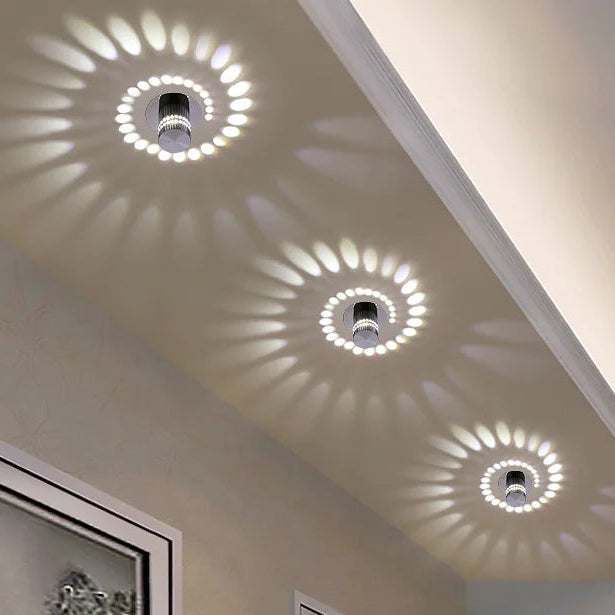 Modern LED Color-Changing Wall Light Fixture for Hallways and Corridors - Smart Remote Control, Energy-Efficient Design 8
