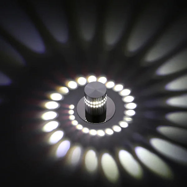 Modern LED Color-Changing Wall Light Fixture for Hallways and Corridors - Smart Remote Control, Energy-Efficient Design 9
