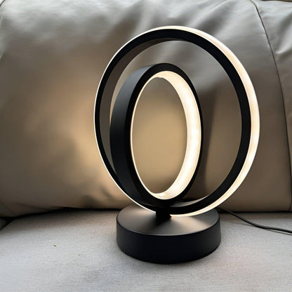 Modern LED Table Lamp with Adjustable Arm, Dimmable Brightness, Metal Desk Lamp for Home or Office 2