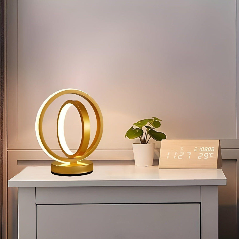 Modern LED Table Lamp with Adjustable Arm, Dimmable Brightness, Metal Desk Lamp for Home or Office 6