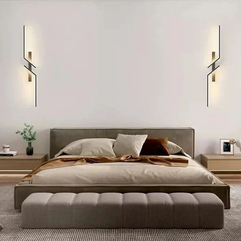 Slim LED Wall Light - Adjustable Warm White Sconce - Pexav