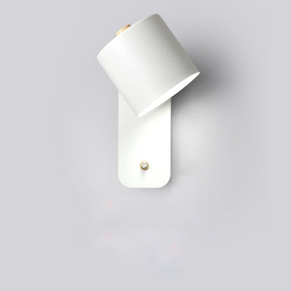 Slim LED Wall Light with Built-In Switch - Pexav
