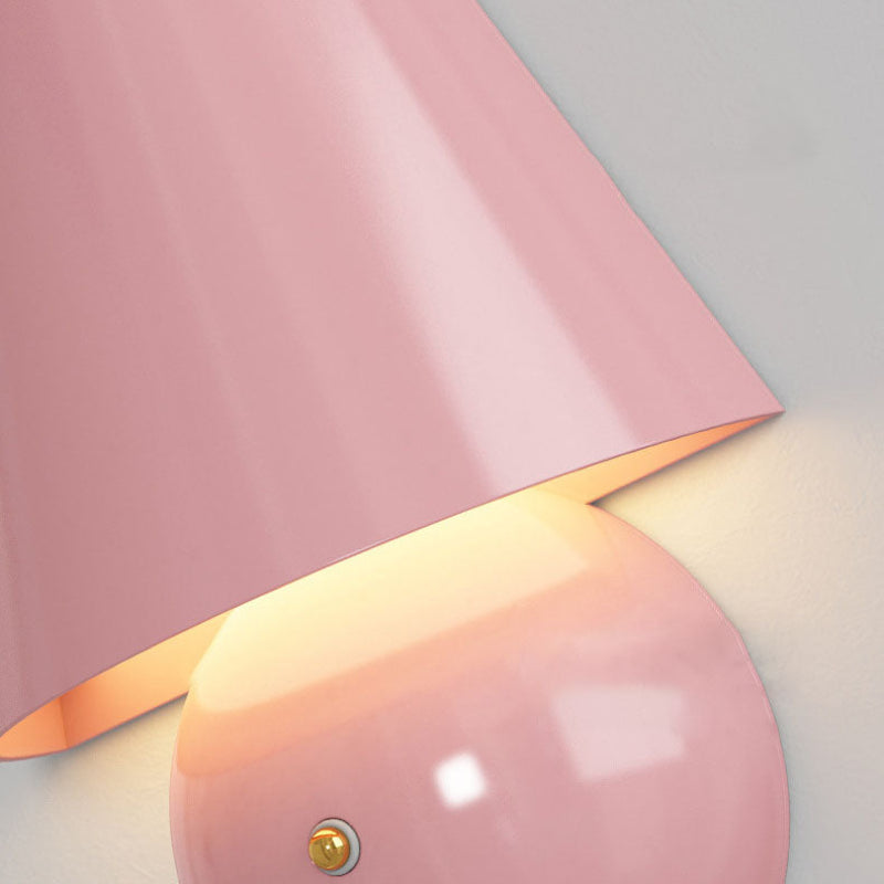 Modern LED Wall Sconce Lamp – Stylish Iron and Acrylic Wall Light for Living Room and Bedroom 4
