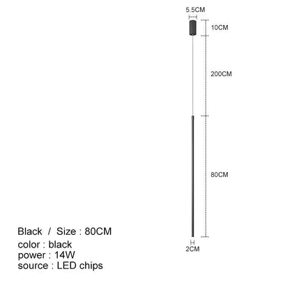 Modern Linear LED Pendant Light