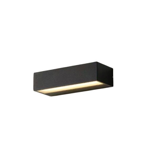 Sleek Silver LED Wall Sconce Light for Home Bathroom - Pexav