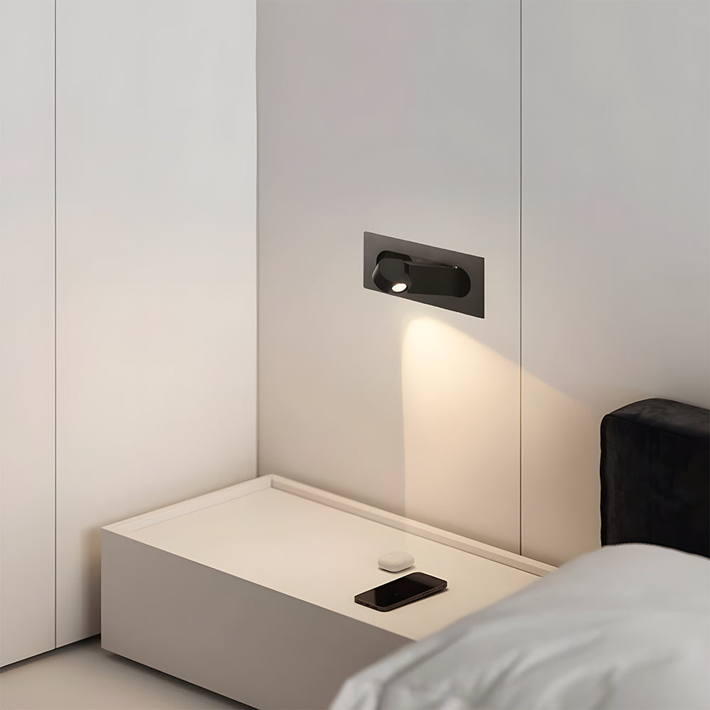 Modern Minimalist LED Wall Light with Adjustable Head for Reading – Indoor Wall Lamp for Bedrooms and Living Rooms 2