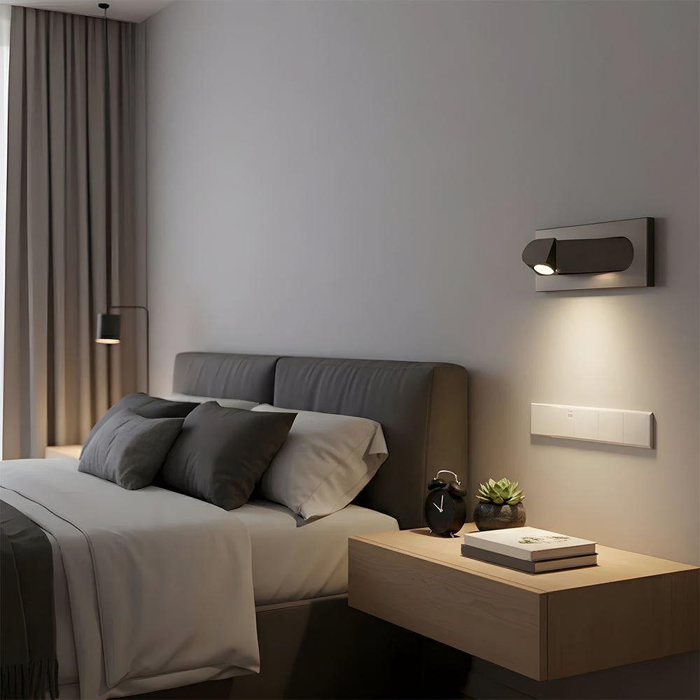Modern Minimalist LED Wall Light with Adjustable Head for Reading – Indoor Wall Lamp for Bedrooms and Living Rooms 3