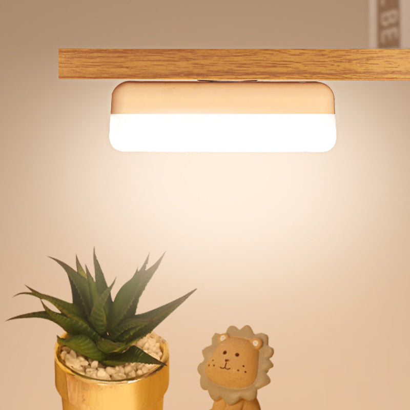 Modern Minimalist LED Wall Sconce Lamp – USB Rechargeable Compact Wall Lights for Study and Bedroom 3