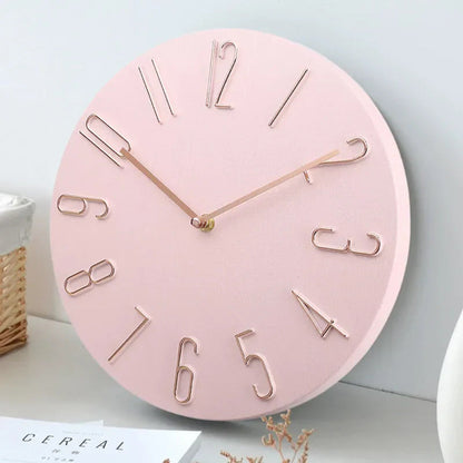 Simple Quiet Non Ticking Wall Clock - Pexav