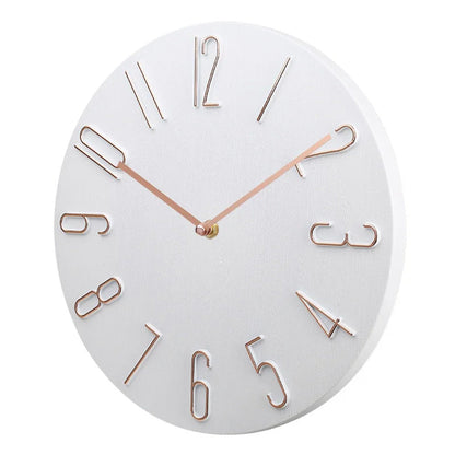 Modern Minimalist Silent Wall Clock – Ultra Quiet Design for Home and Office, 20cm Diameter, Easy to Hang 2