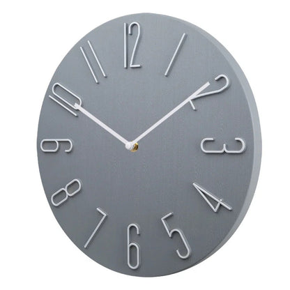 Modern Minimalist Silent Wall Clock – Ultra Quiet Design for Home and Office, 20cm Diameter, Easy to Hang 3