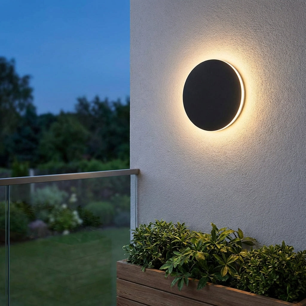 Stylish Circular Wall Lamp - Pexav
