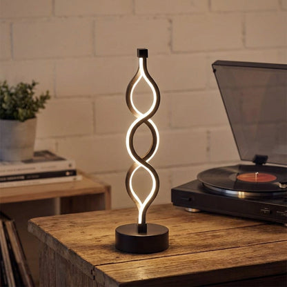 Stylish Spiral Desk Light - Pexav