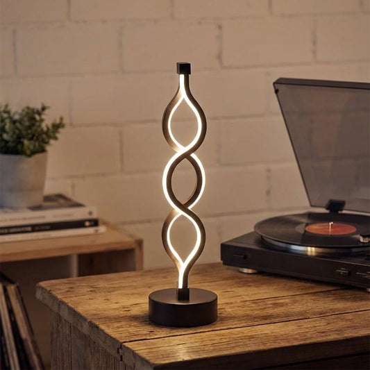 Stylish Spiral Desk Light - Pexav