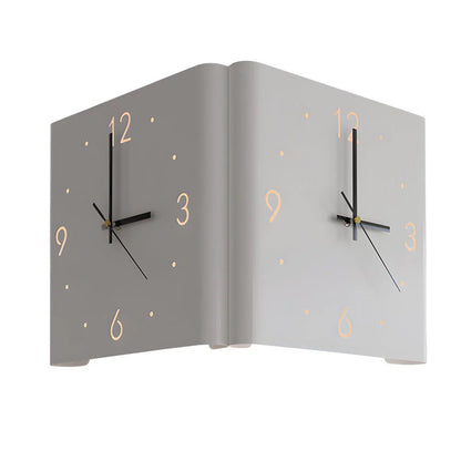 Modern Square LED Wall Clock with Auto-Sensor Lighting – Minimalist Design for Bedrooms and Hallways 12