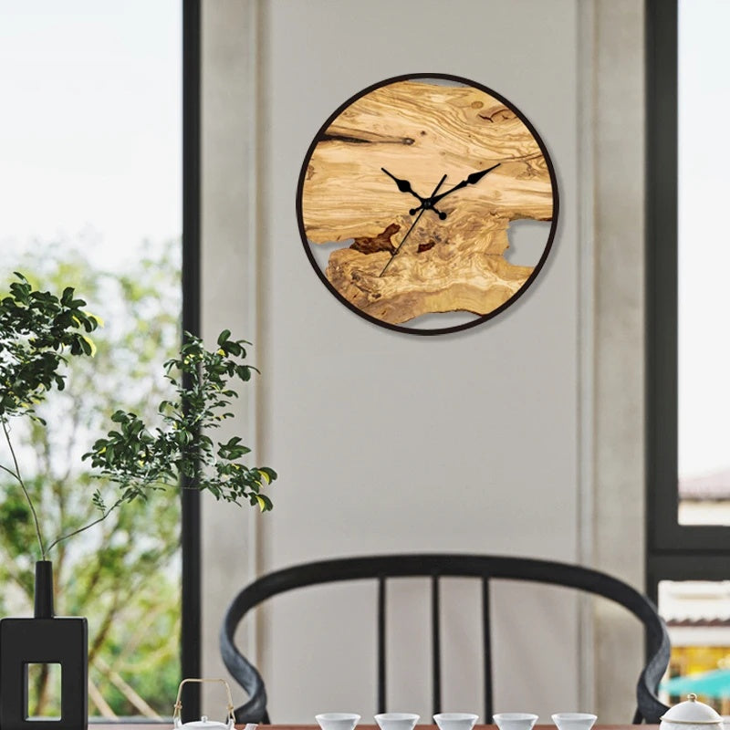 Modern Transparent Wall Clock – Stylish Acrylic Design for Home Décor, 30cm 2
