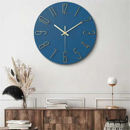 Modern Wall Clock Decor with 3D Floating Numbers – Silent Quartz Movement for Elegant Interiors 2