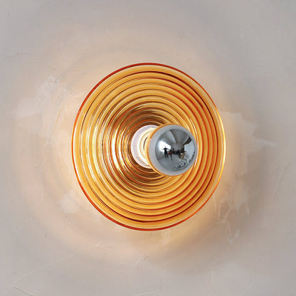 Stylish Glass Wall Sconce Light Fixture - Pexav