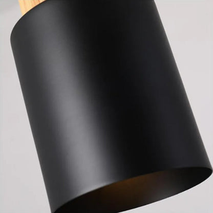 Modern Wood Pendant Light with Adjustable Height – LED Macaron Design for Kitchen and Living Room 4