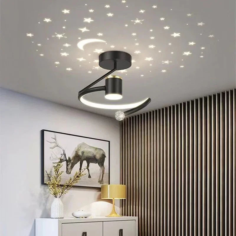 Ambient Glow LED Star Ceiling Lamp Fixtures