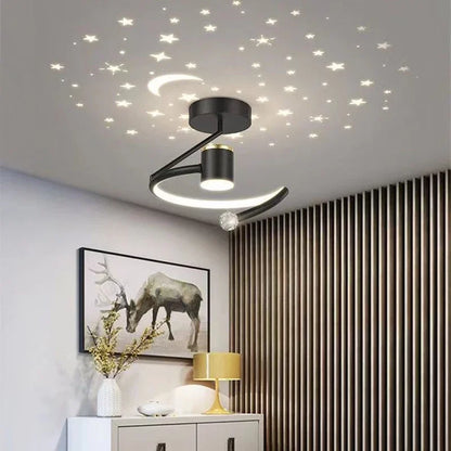 Ambient Glow LED Star Ceiling Lamp Fixtures
