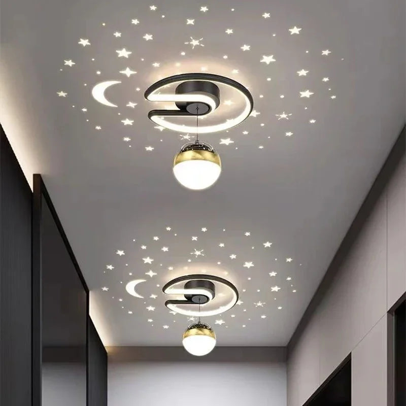 Ambient Glow LED Star Ceiling Lamp Fixtures - Pexav
