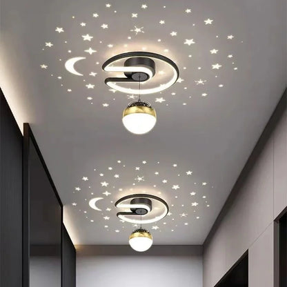 Ambient Glow LED Star Ceiling Lamp Fixtures - Pexav