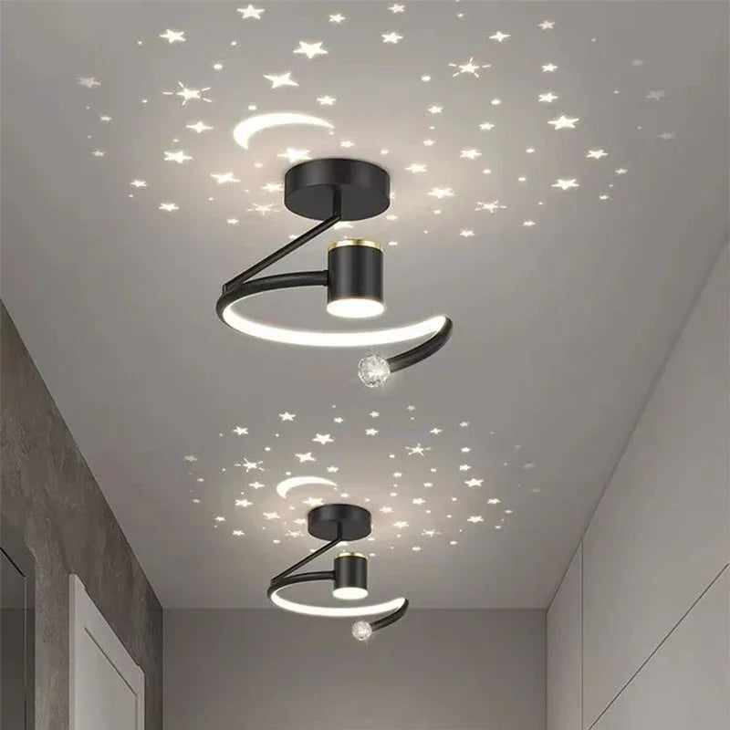 Ambient Glow LED Star Ceiling Lamp Fixtures
