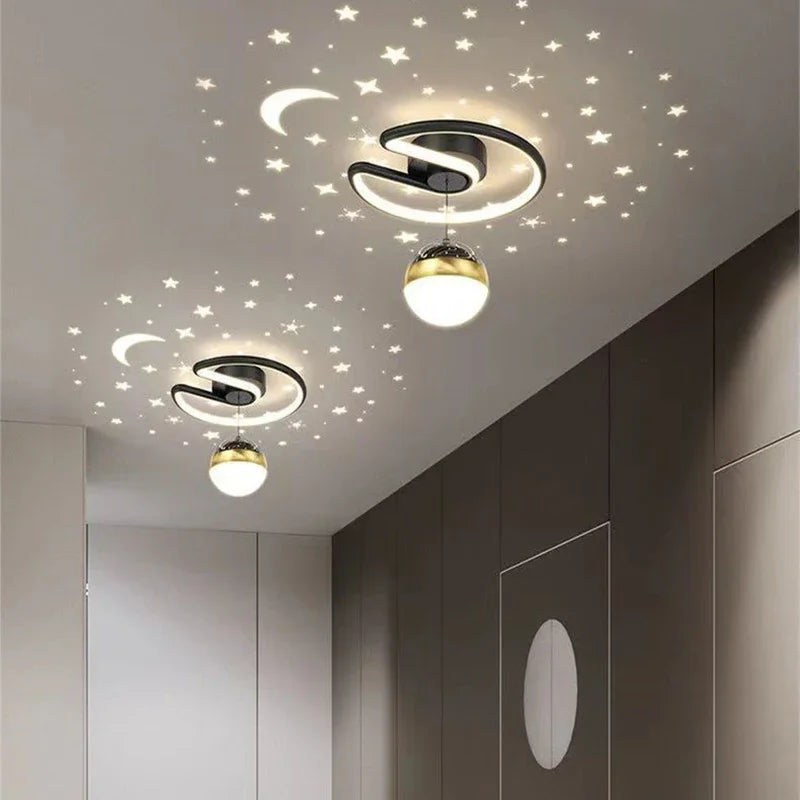 Ambient Glow LED Star Ceiling Lamp Fixtures