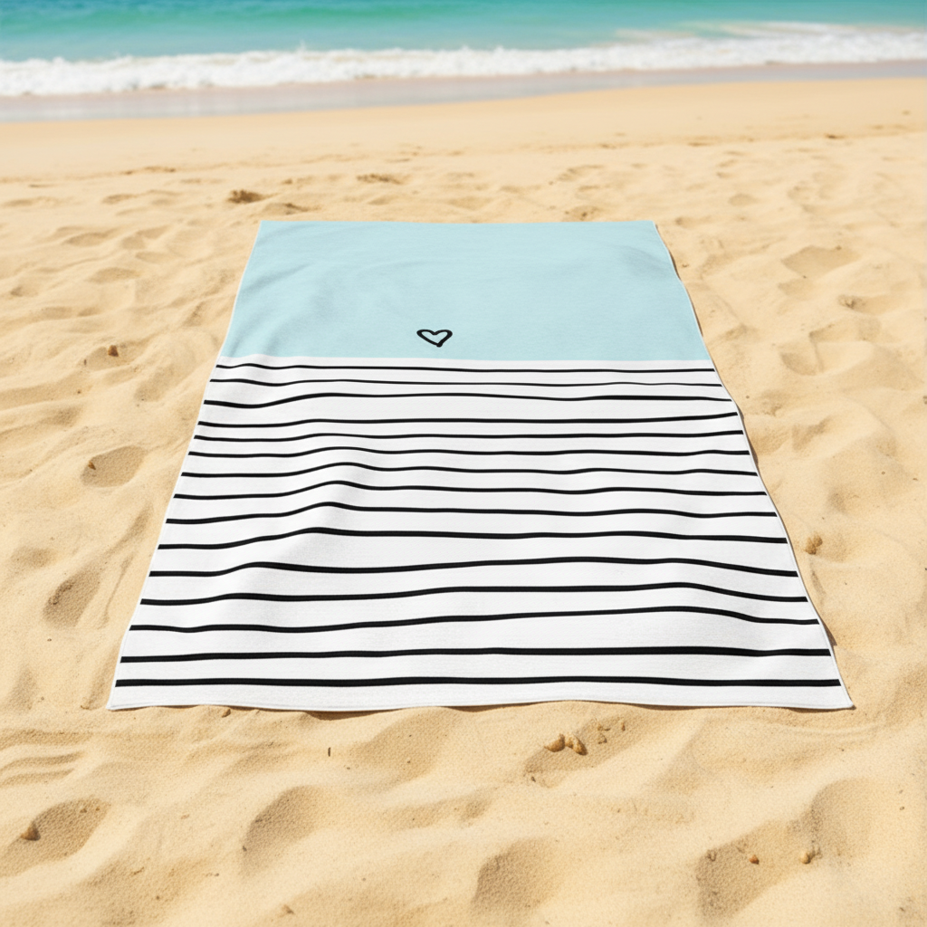 Soft Plush Bathroom Towel - WaveDrape - Pexav