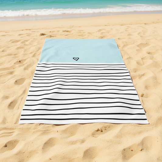 Soft Plush Bathroom Towel - WaveDrape - Pexav